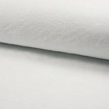 Cuddlesoft Bamboo Wellness Terry Towelling Fabric Material - WHITE