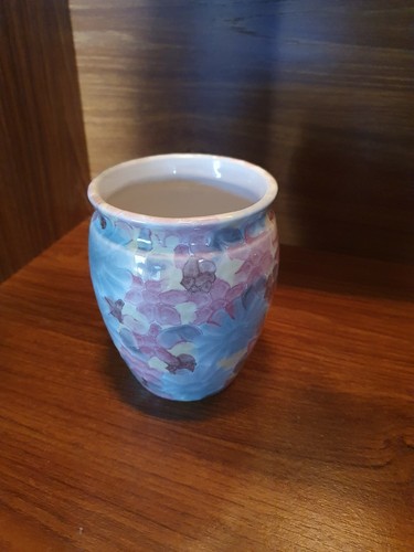 Park rose pottery floral - pottery,