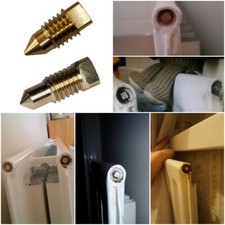 Radiator Bleed Screws - Steel