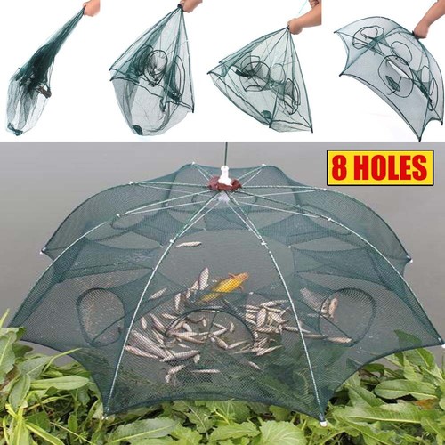 Foldable fishing bait trap - fishing,