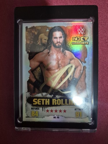 2016 topps wwe slam - slam, attax