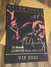 BRYAN FERRY 2020 Tour Poster