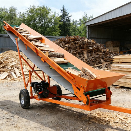 Firewood conveyor w - firewood,