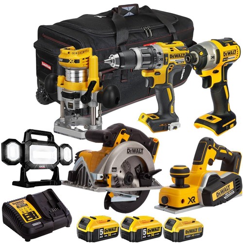 Dewalt 18v piece combo - xr, 6