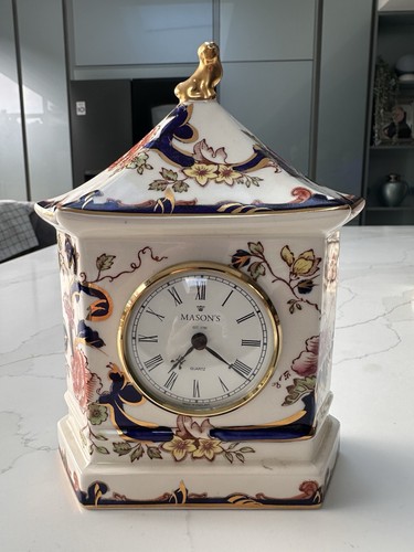 Mason mantel clock mandalay - mason's,