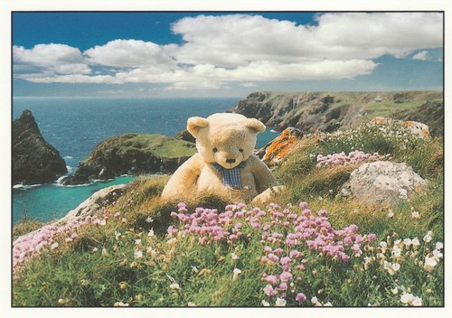 Teddy bear postcards - 5,