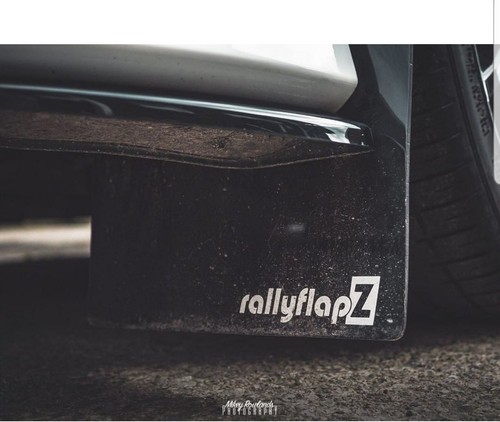 Rally style mud flaps set - flaps,
