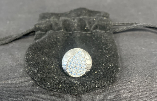 Swarovski water tie tac - tie,