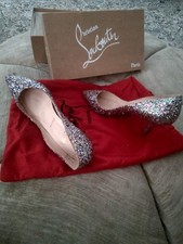 Christian Louboutin Pigalle 70 Multi Sparkle Heels 38 EU/8 US/UK 5
