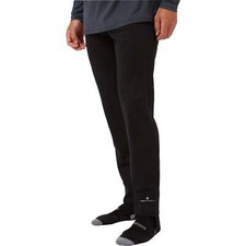 Ronhill Core Mens Tracksters Black Running Tracksuit Bottoms Training Pants Gym