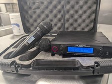 KAM KWM1960 - Dual UHF Wireless Microphone System Karaoke in Hard Case Ch70