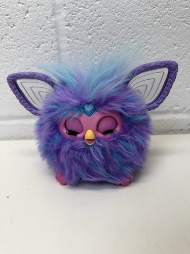 Furby tie dye blue purple - tie,