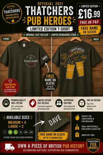 Official thatchers pub heroes - official,