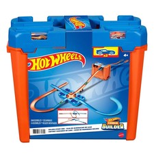 Hot Wheels Track Builder Stunt Box Gift Set Ages 6-12 Multicolor 4.5m GGP93 NEW