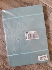 Lot of 3 Soft Teal Embroidered