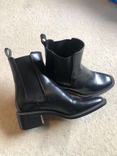 Zara high heeled ankle boots