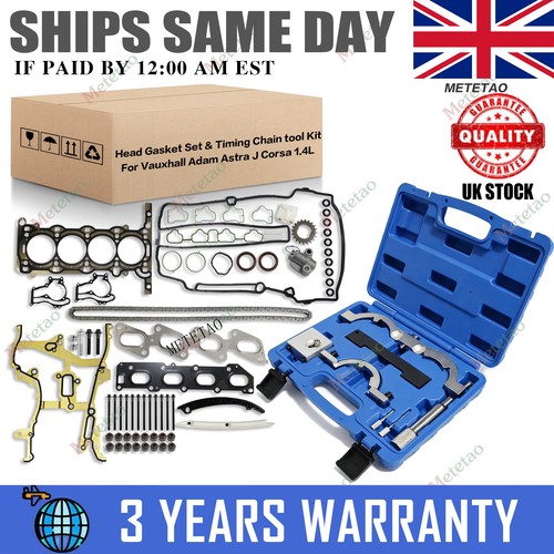 Head gasket set timing chain - head,
