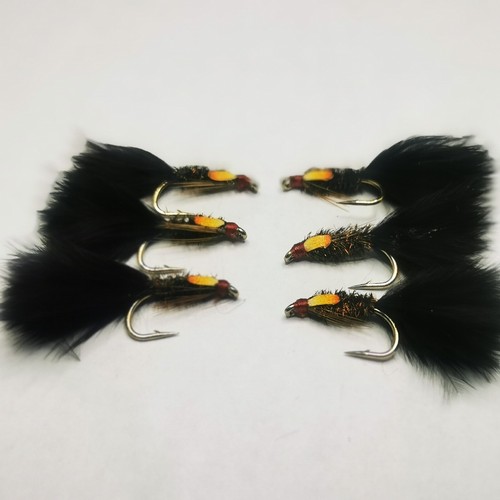 Diawl bach marabou nymph - 6,