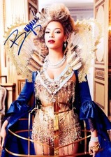BEYONCE AUTOGRAPHED SIGNED A4 POSTER PHOTO PRINT