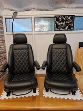 Mercedes Vito/Sprinter/VW Crafter Seats 2006-17 Real leather Retrimmed 