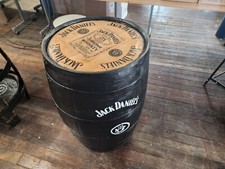 JD BARREL FOR INDOOR OR OUTDOOR USE / UP CYCLED OLD WHISKY BARREL 