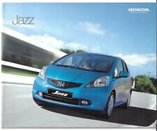 Honda Jazz 2008-2010 UK Market Sales Brochure 1.2 S & SE 1.4 ES & EX
