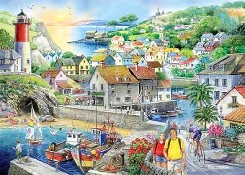 House puzzles 1000 piece - house,