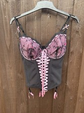 Pink Black y2K Vintage Floral