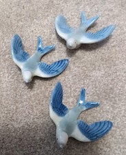 Wade Blue White Flying Birds