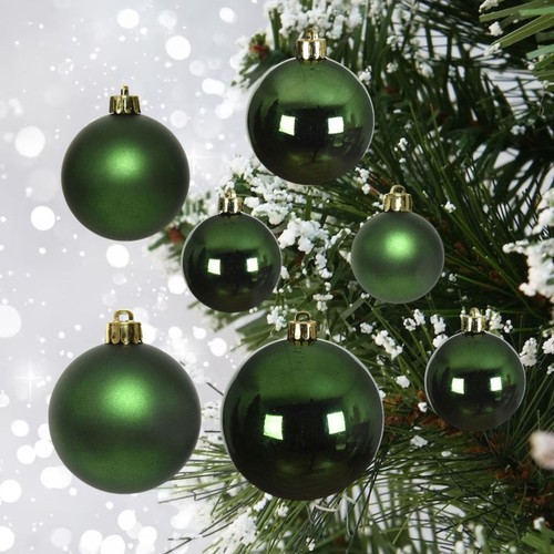 Pine green christmas tree - green,