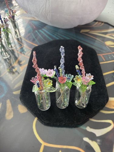 Mini glass bud vases - vases, 3