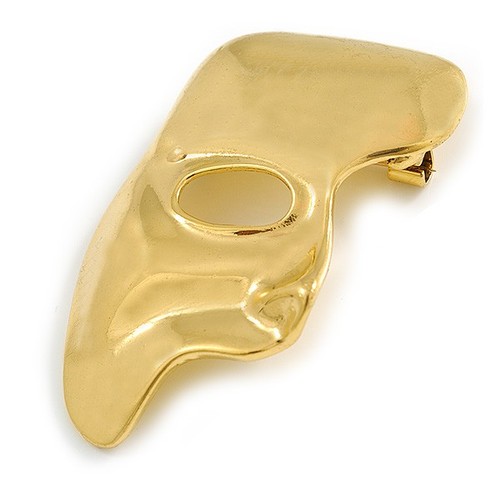 Polished gold tone half - half, face