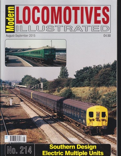 Modern locomotives illustrated - modern,