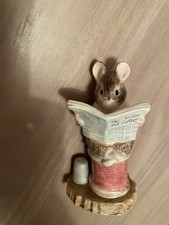 Beatrix Potter The Tailor of Gloucester Mouse Figurine Border Fine Arts A2539
