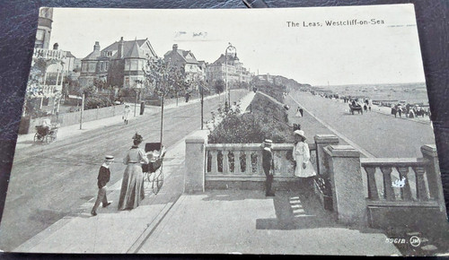 Postcard the leas westcliff - the,