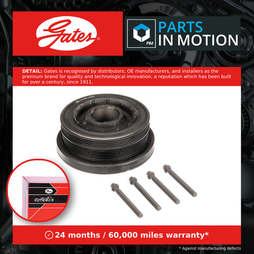Crankshaft pulley - pulley, (tvd)