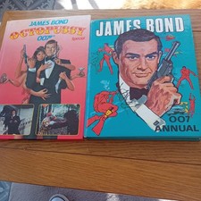2 x James Bond Annuals inc