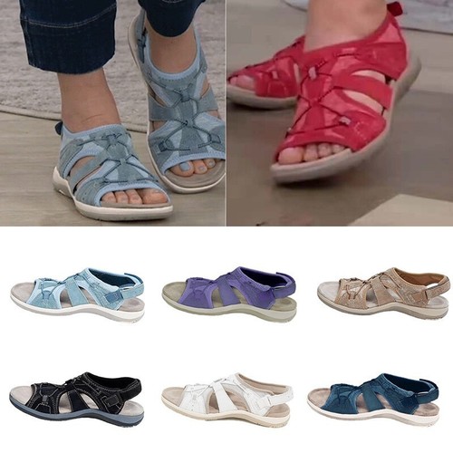 Women wide fit flat sandals - wide,