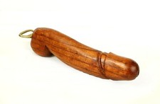 Carved Wooden Penis Cock Bottle Opener Willy Novelty Funny Bar Accessories