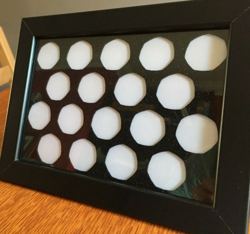 Coin display frame - ,