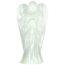 White Selenite Guardian Angel