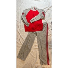 Vintage Warm Up Gray and Red