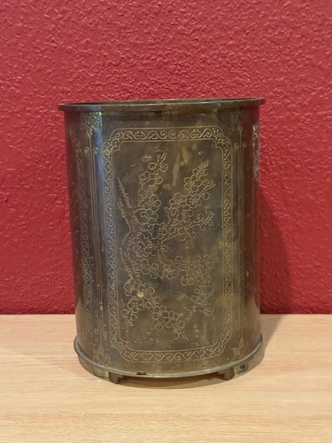 Vintage brass tea - vintage,