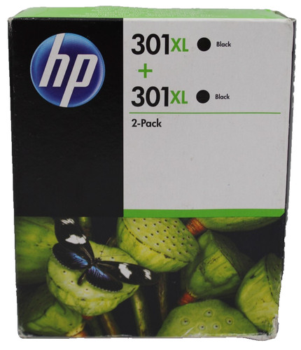 Genuine pack 301xl black - hp,