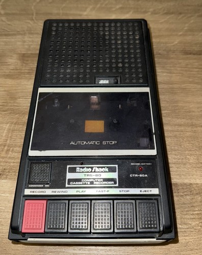 Radio shack trs cassette - shack,