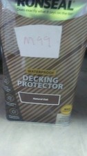 Ronseal Decking Protector - 5L - Natural Oak Stained Packaging