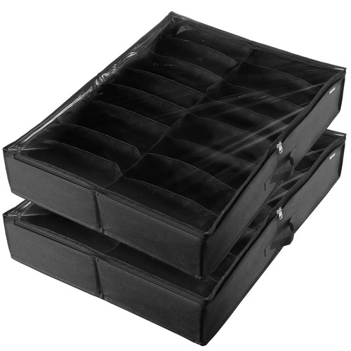 Under bed shoe storage - under,
