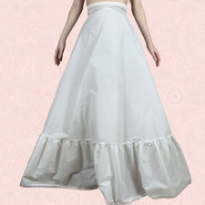 Vintage White Petticoat Lace