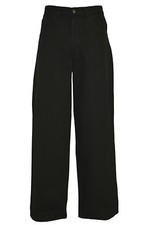 MENS MEGGA BAGGY SKATER HIP HOP STREEWEAR BLACK JEANS SIZES 32 34 36 38 40 42 44