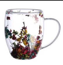 Dry Flowers Double Wall Handle